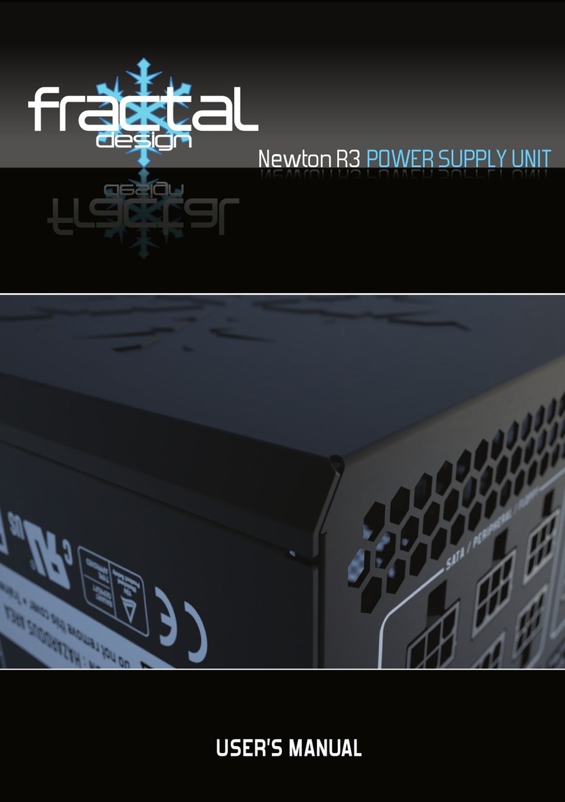 Fractal design Newton R3 user manual Fractal design Newton R3 user manual