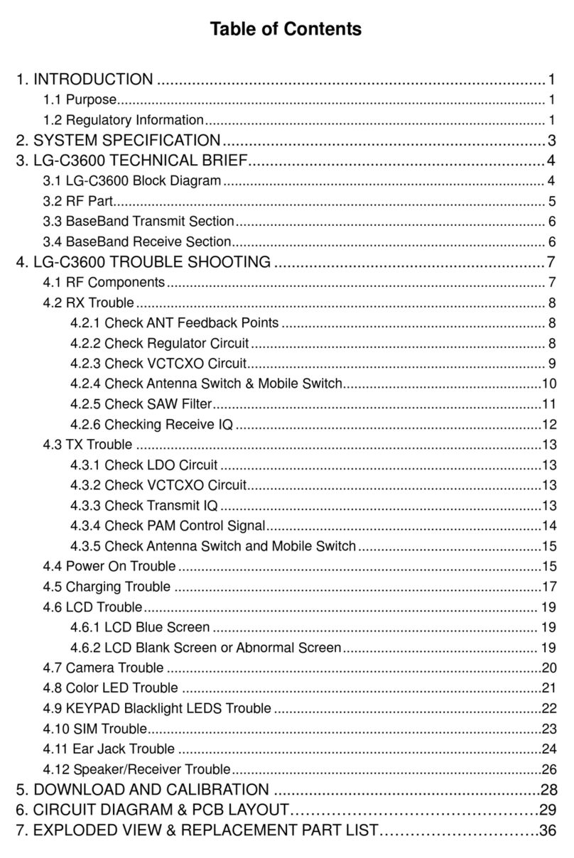LG C3600 User manual