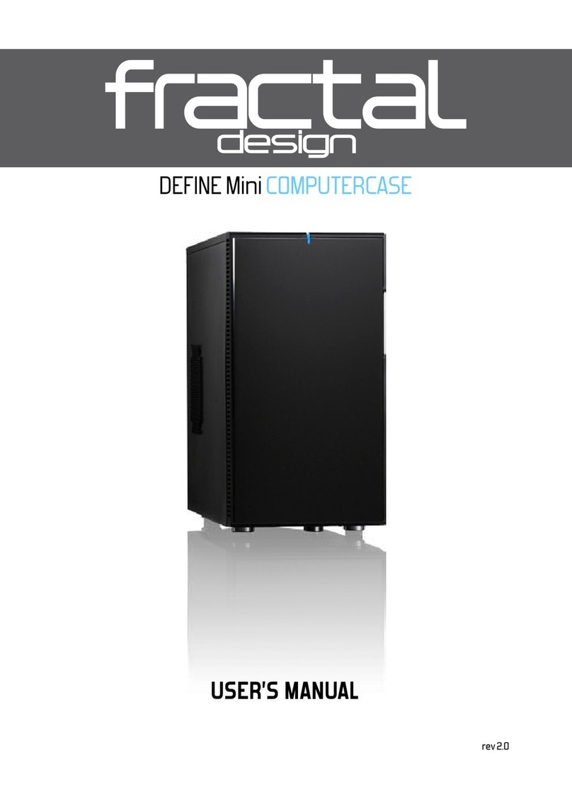 Fractal design DEFINE Mini User manual