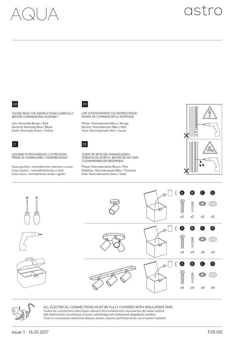 ASTRO AQUA instructions