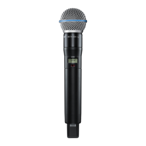 Shure ADX Series User manual