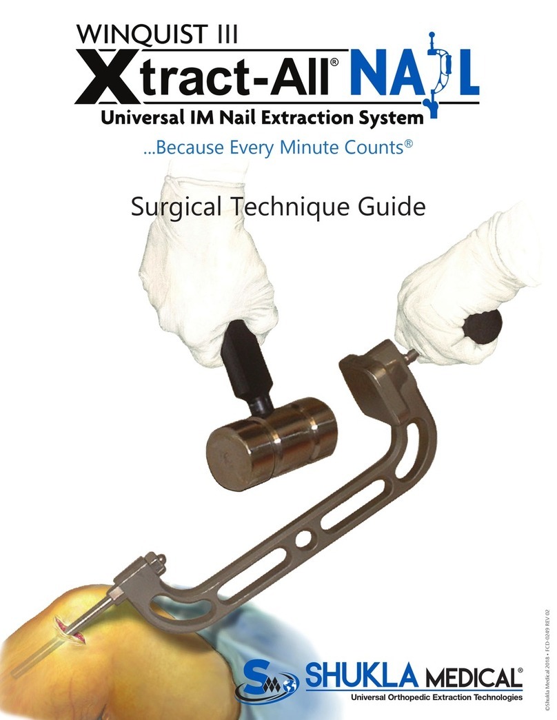 Shukla Medical Xtract-All Nail Winquist III MSK1017 Surgical Technique Guide