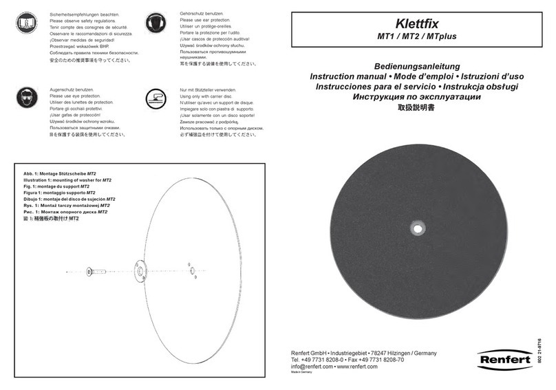 Renfert Klettfix MT2 User manual