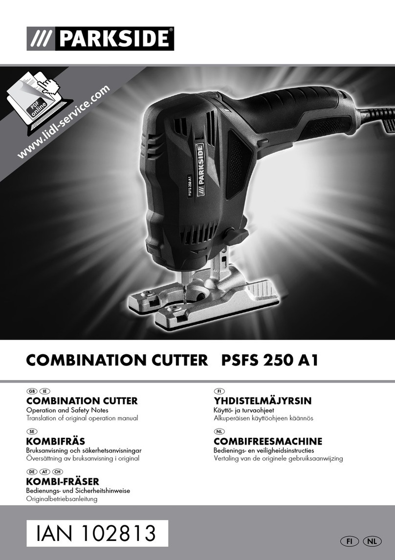 Parkside PSFS 250 A1 User manual