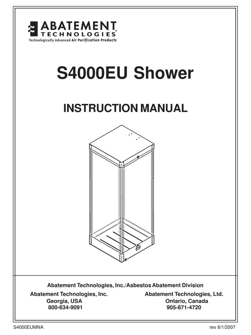 Abatement Technologies S4000EU instruction manual Abatement Technologies S4000EU instruction manual