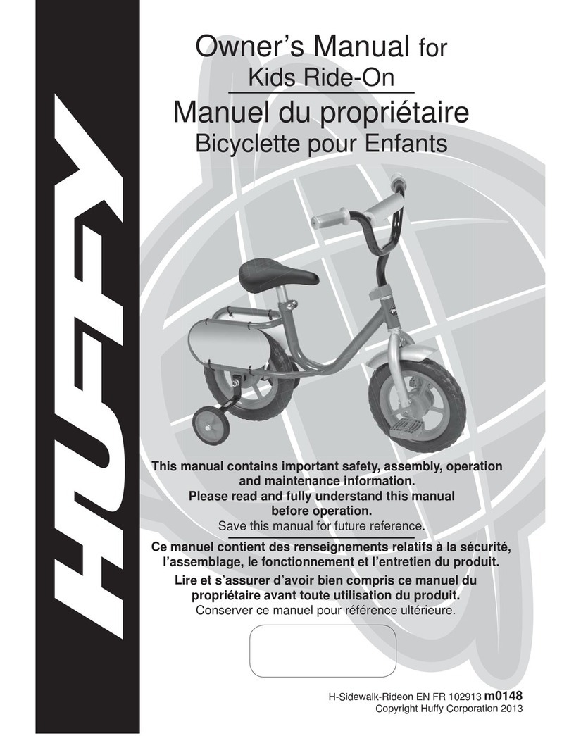 Huffy Kids Ride-On owner's manual