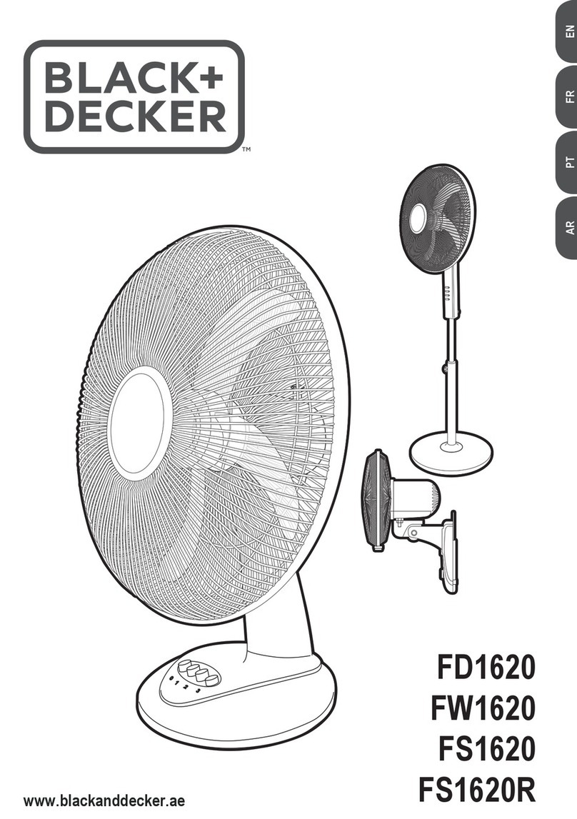 BLACK DECKER FD1620 User manual