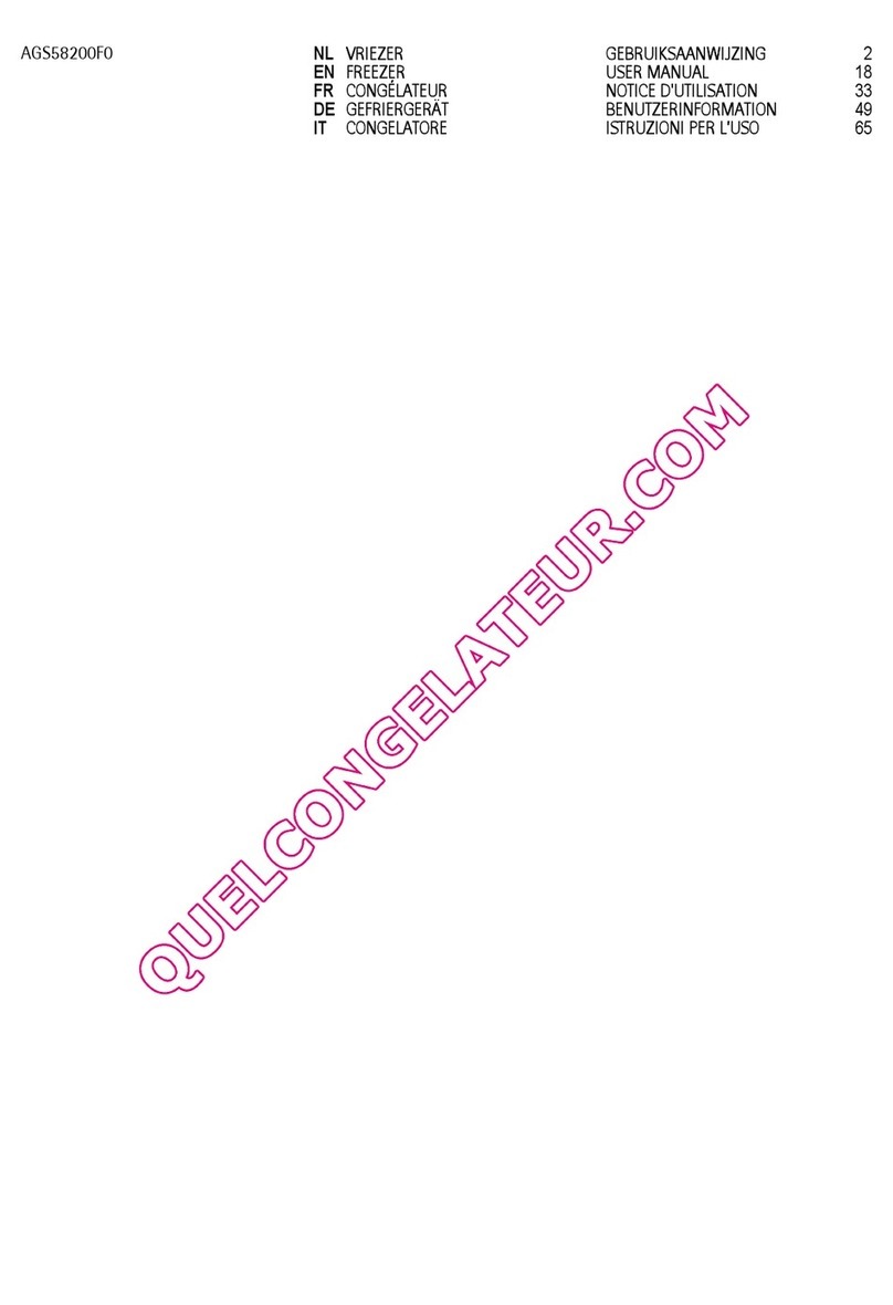AEG AGS58200F0 User manual