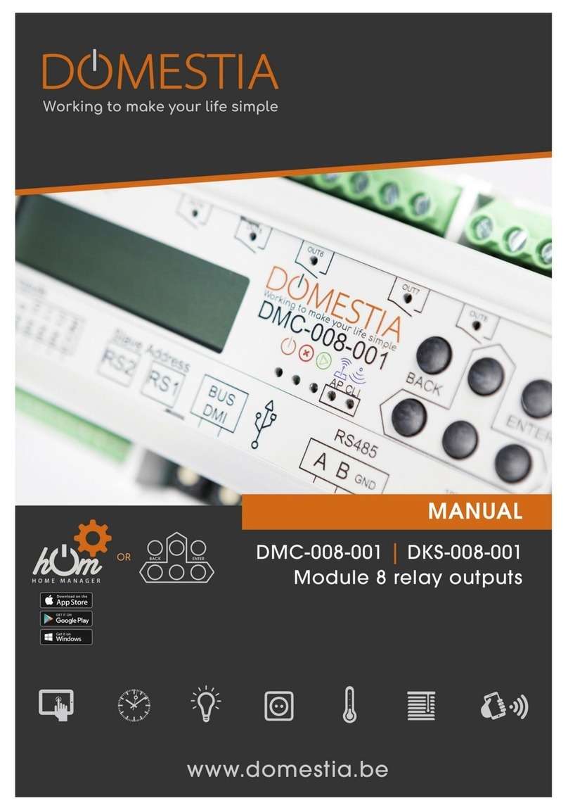 Domestia DMC-008-001 manual