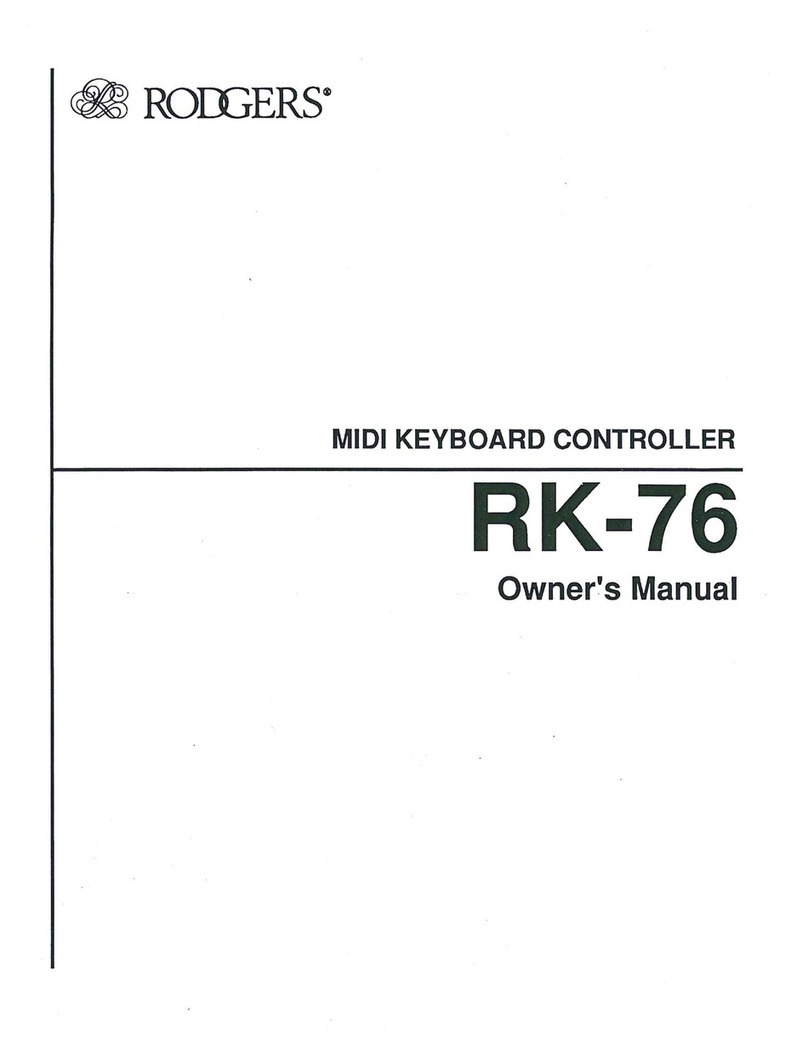 Rodgers RK-76 owner's manual