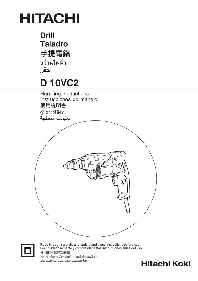 Hitachi D 10VC2 User manual