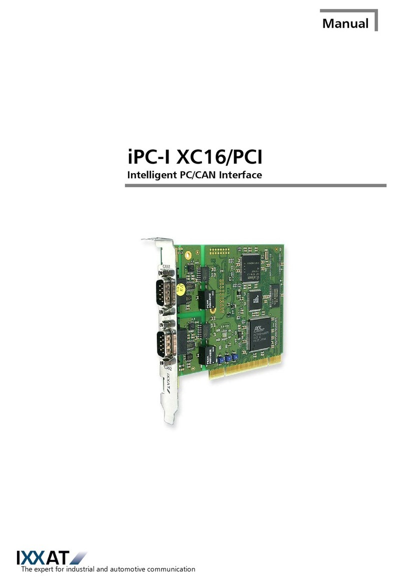 IXXAT iPC-I XC16/PCI manual