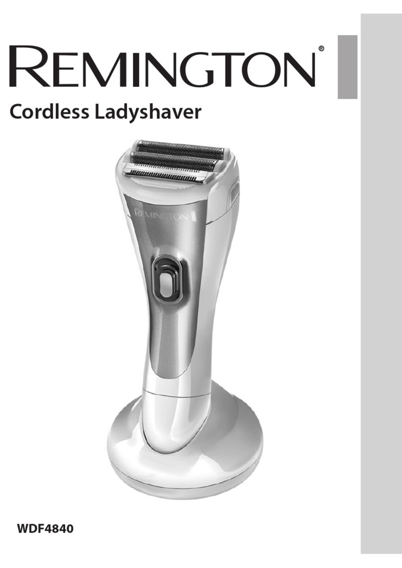 Remington SMOOTH AND SILKY WDF-4840 manual
