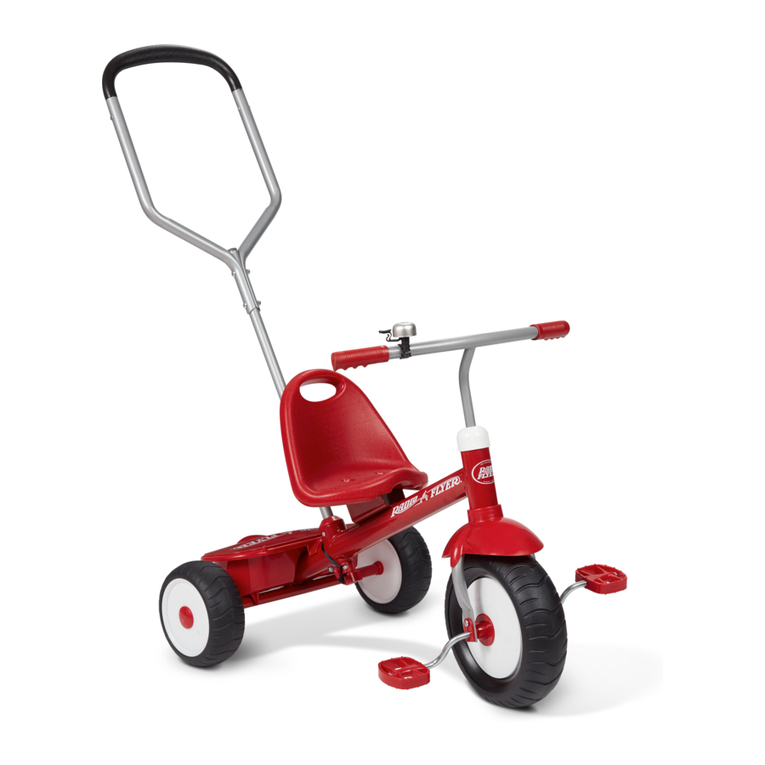 Radio Flyer Steer & Stroll Trike manual