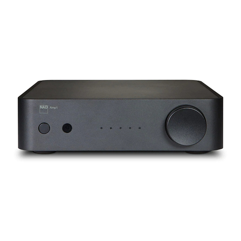 NAD AMP 1 owner's manual