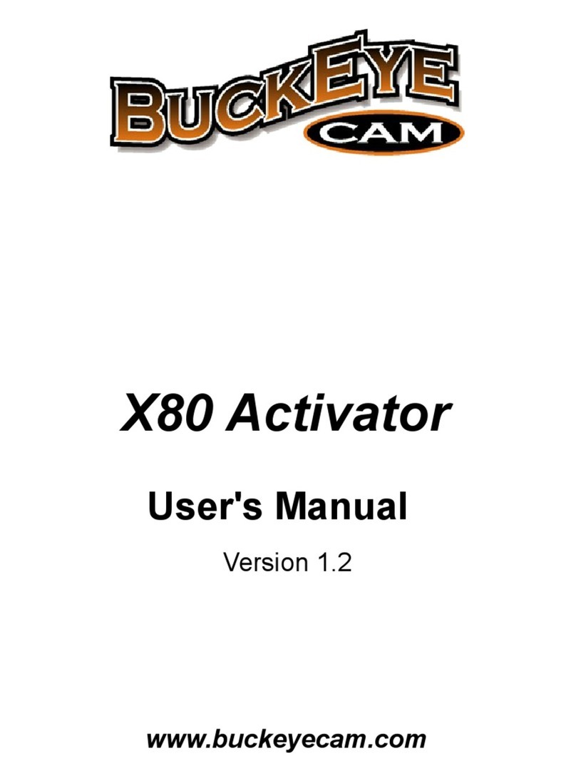 Buckeye X80 Activator user manual