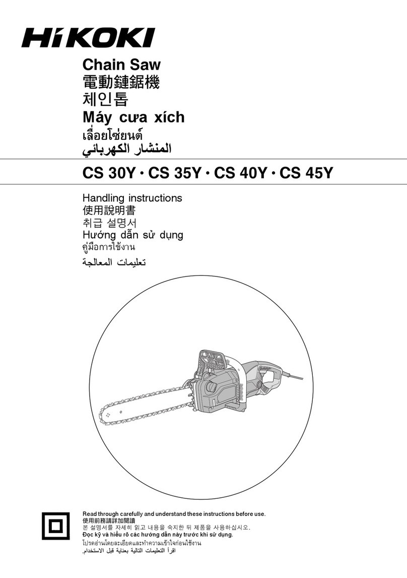 HIKOKI CS 30Y User manual