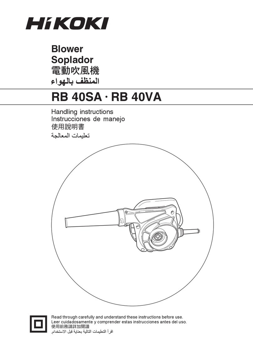HIKOKI RB 40SA User manual
