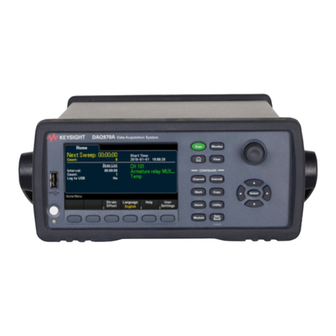 Keysight Technologies DAQ970A User manual