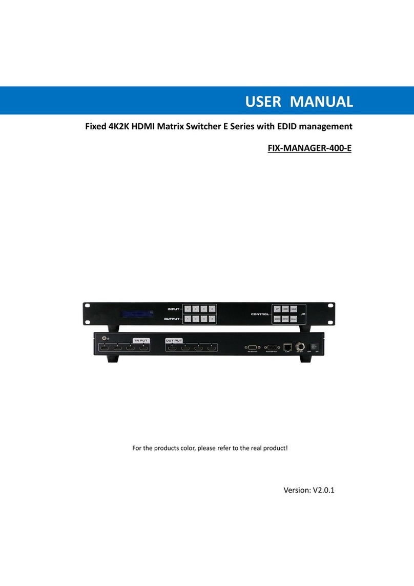 BeingHD E Series User manual