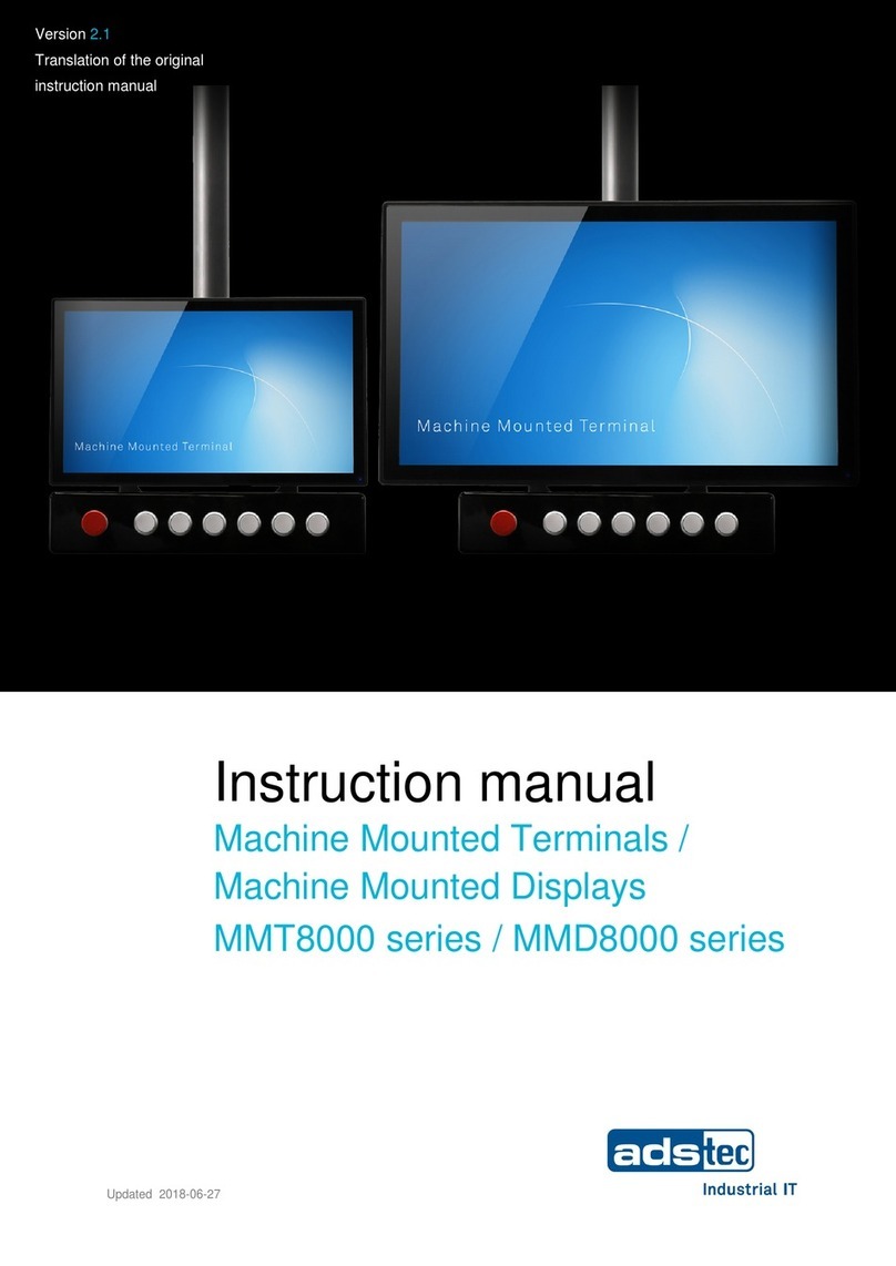 adstec MMT8000 Series instruction manual