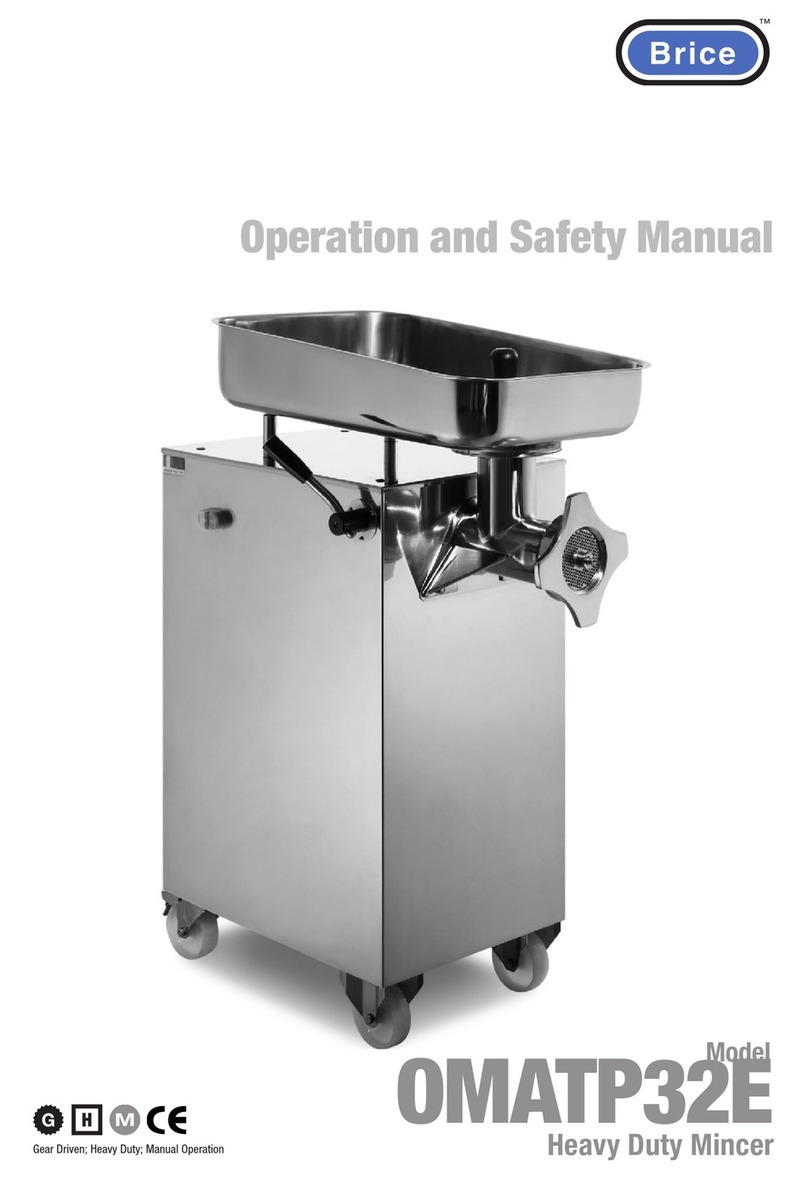 Brice OMATP32E Operation and safety manual