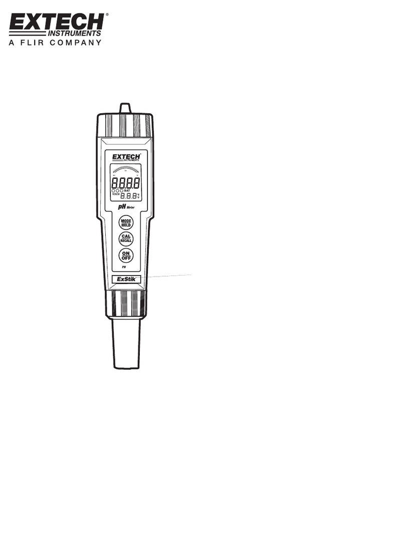 Extech Instruments ExStik PH150-C User manual