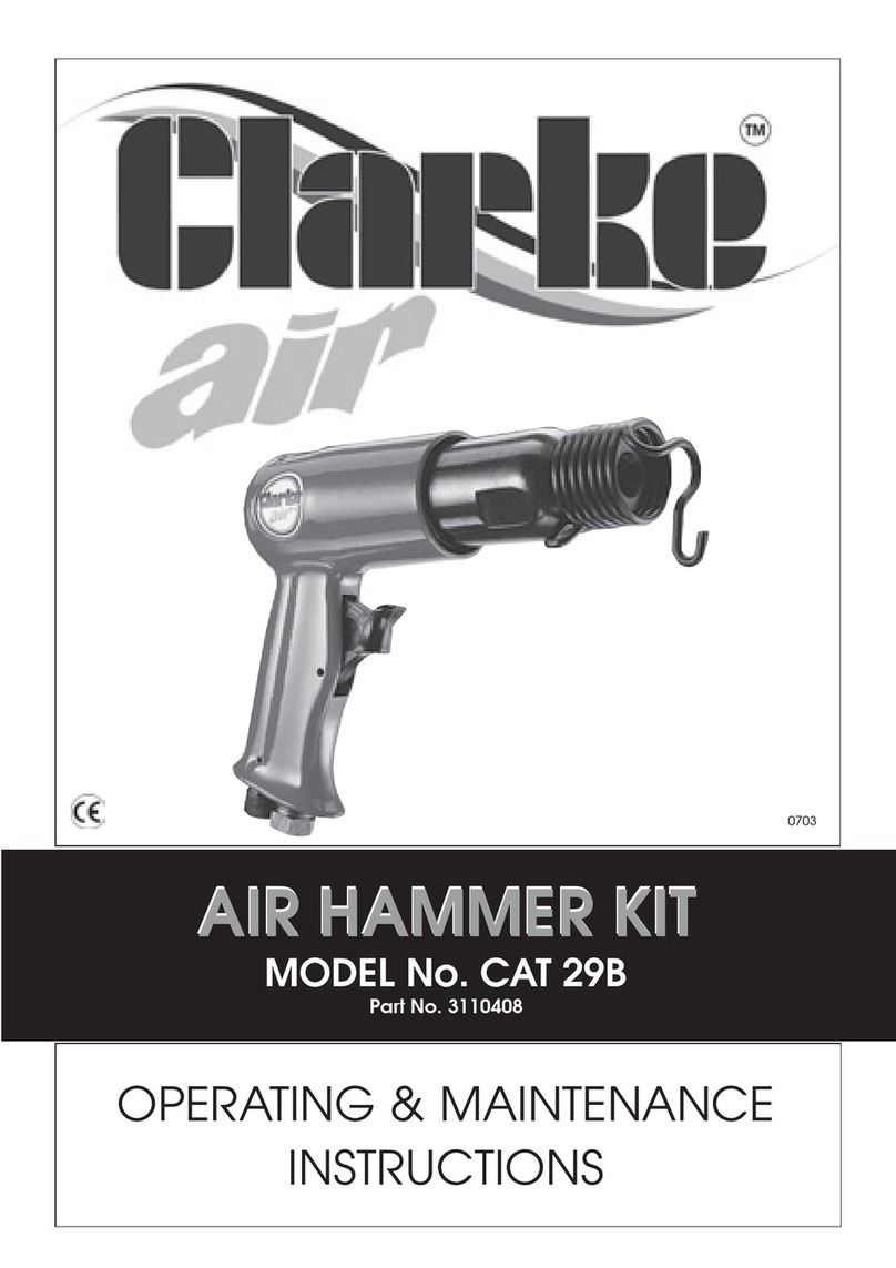 Clarke CAT29B Installation and operation manual