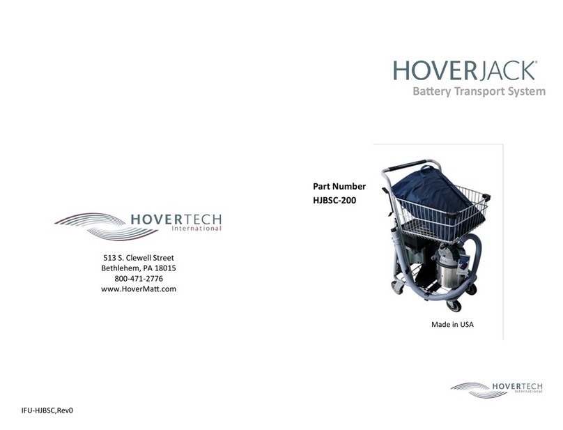 Hovertech Hoverjack HJBSC-200 User manual