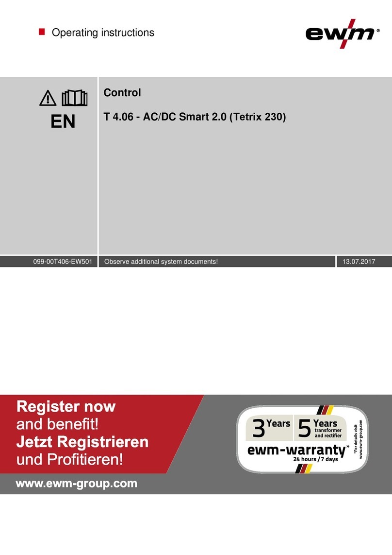 EWM T 4.06 - AC/DC Smart 2.0 operating instructions EWM T 4.06 - AC/DC Smart 2.0 operating instructions