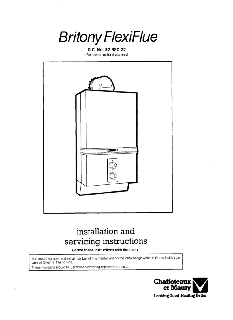 Chaffoteaux & Maury Britony FlexiFlue User guide