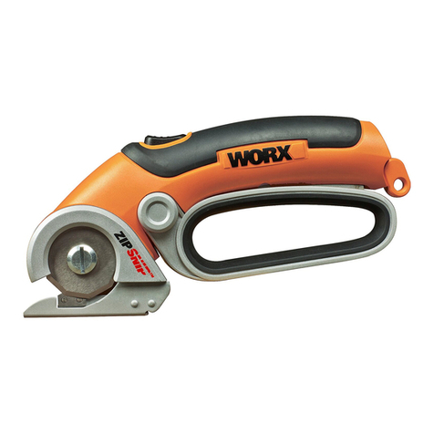 Worx ZIPSNIP WX080 User manual