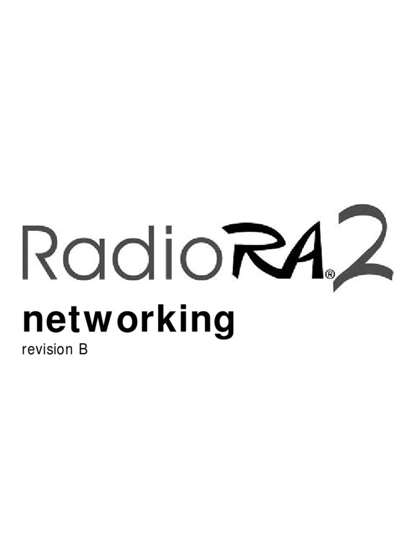 Lutron Electronics RadioRA 2 User manual