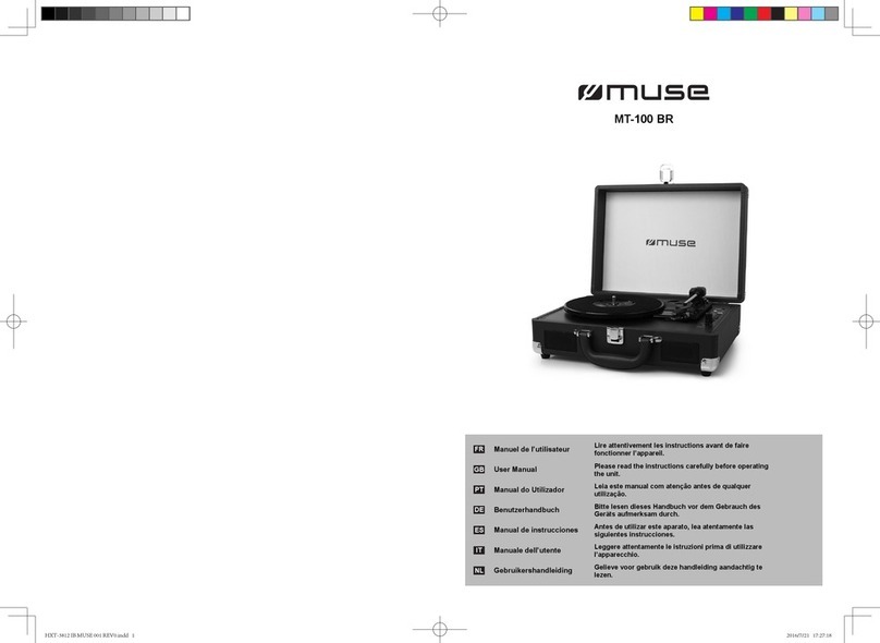 Muse MT-100 BR user manual