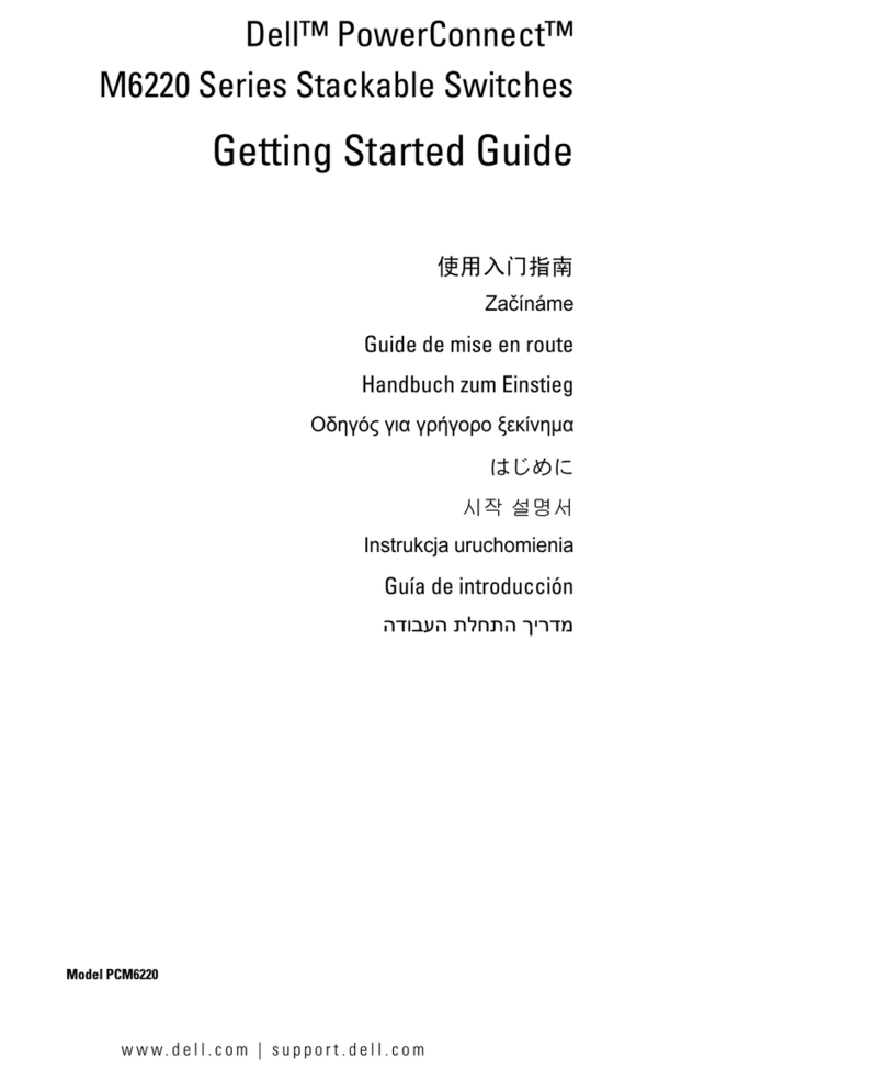 Dell PowerConnect M6220 User manual