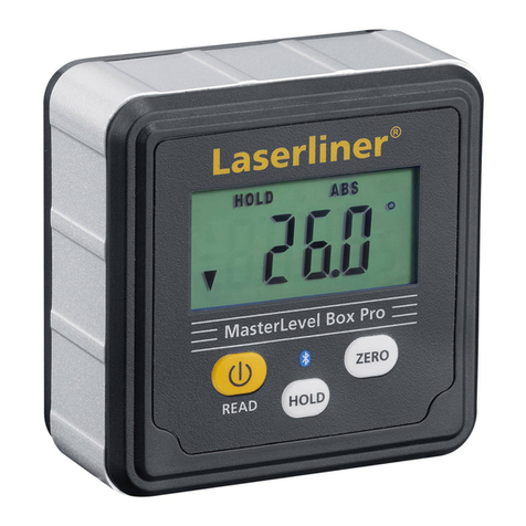 LaserLiner MasterLevel Box Pro User manual LaserLiner MasterLevel Box Pro User manual