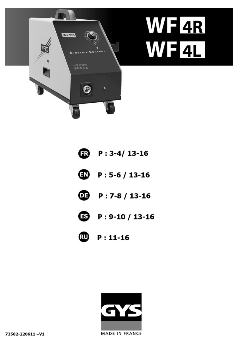 GYS WF 4R manual
