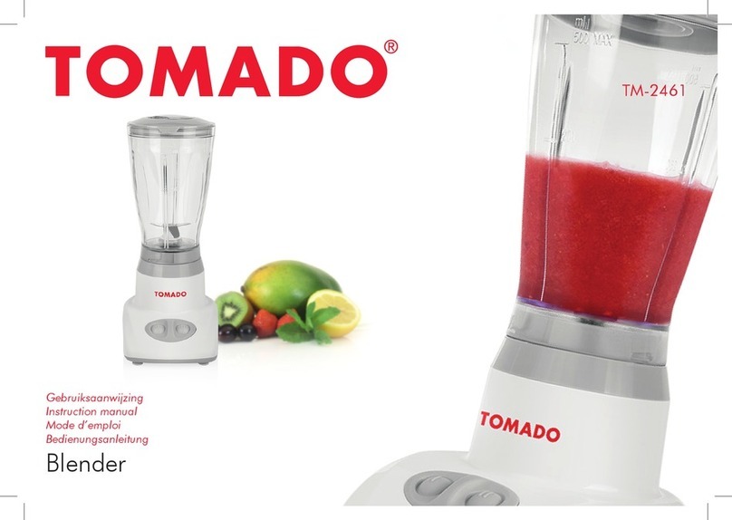 tomado TM-2461 instruction manual