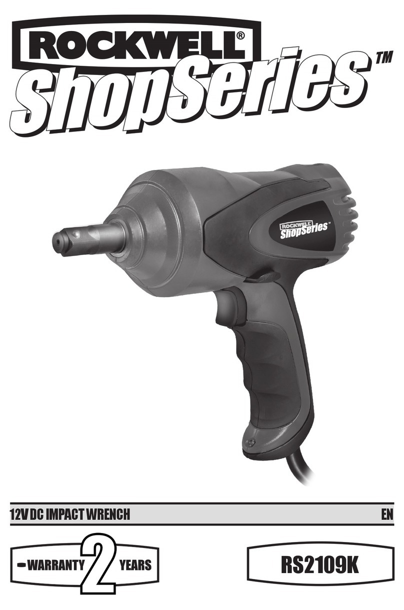 Rockwell Shop Series User manual Rockwell Shop Series User manual