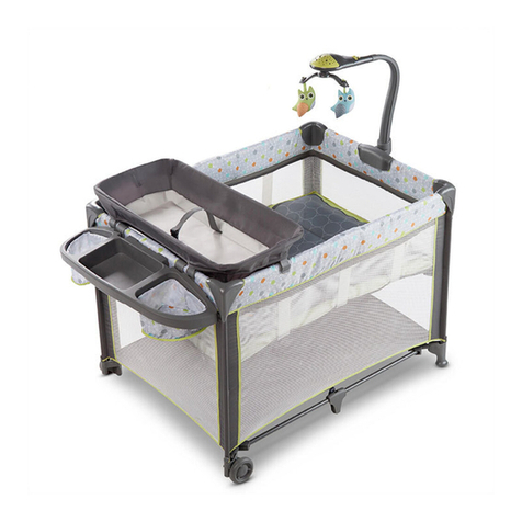 ingenuity Smart & Simple Travel Cot manual