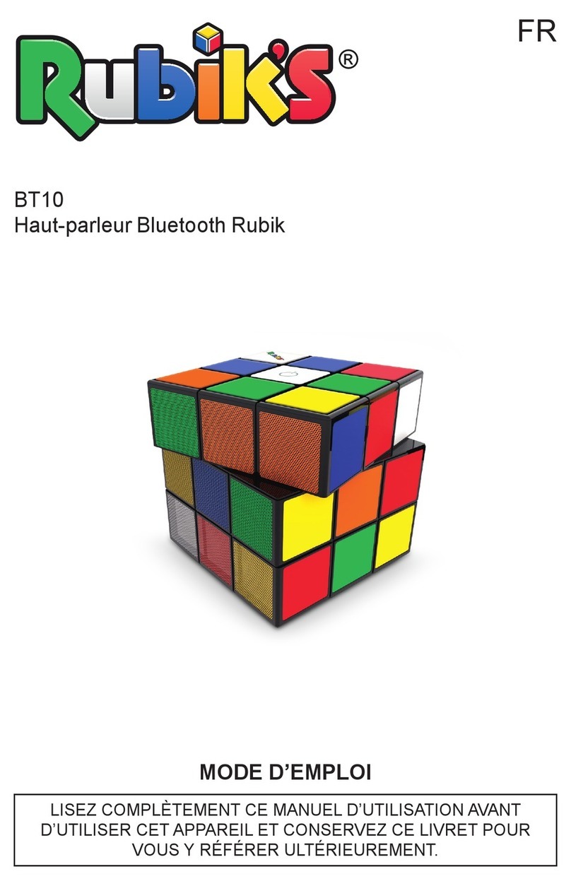 Rubik's BT10 operating instructions