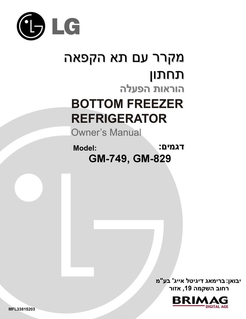 LG GM-749 owner's manual