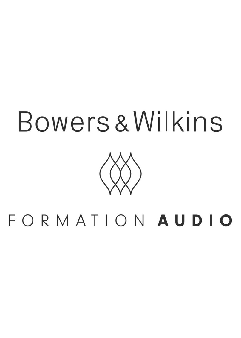 Bowers & Wilkins Formation Bass manual