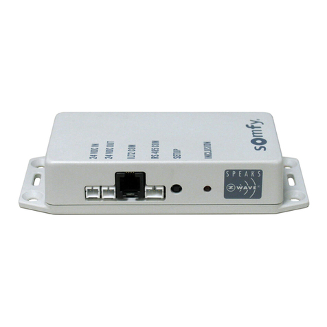 SOMFY ZigBee User manual