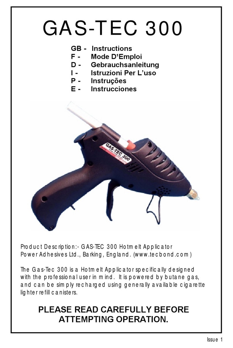 Gas-Tec 300 User manual