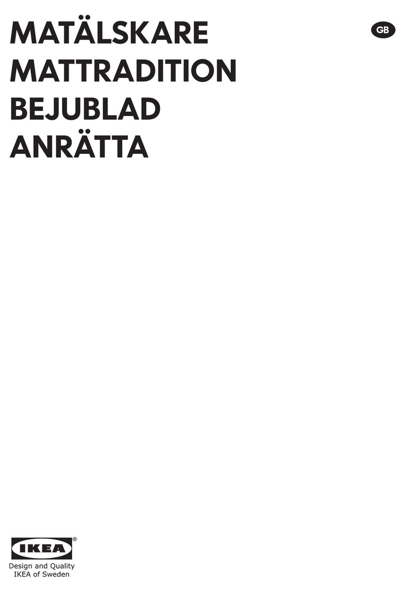 IKEA MATÄLSKARE manual