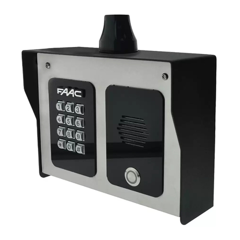 FAAC FCI4400 User manual