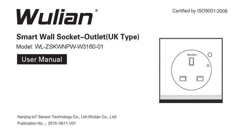 Wulian WL-ZSKWNPW-W3160-01 User manual