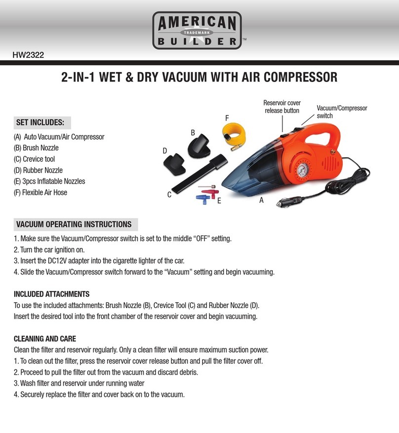 American Builder HW2322 manual