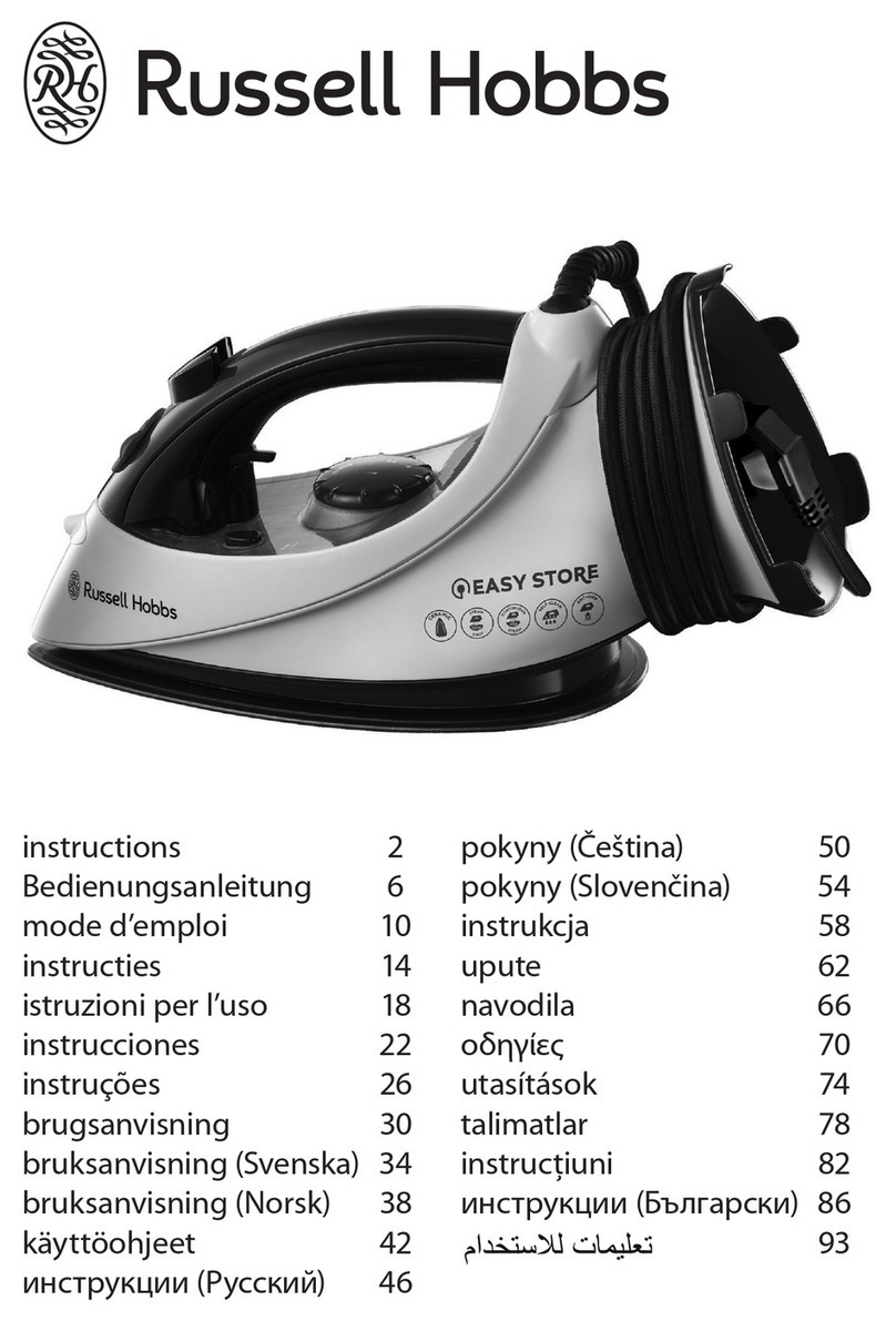 Russell Hobbs Easy Store instructions